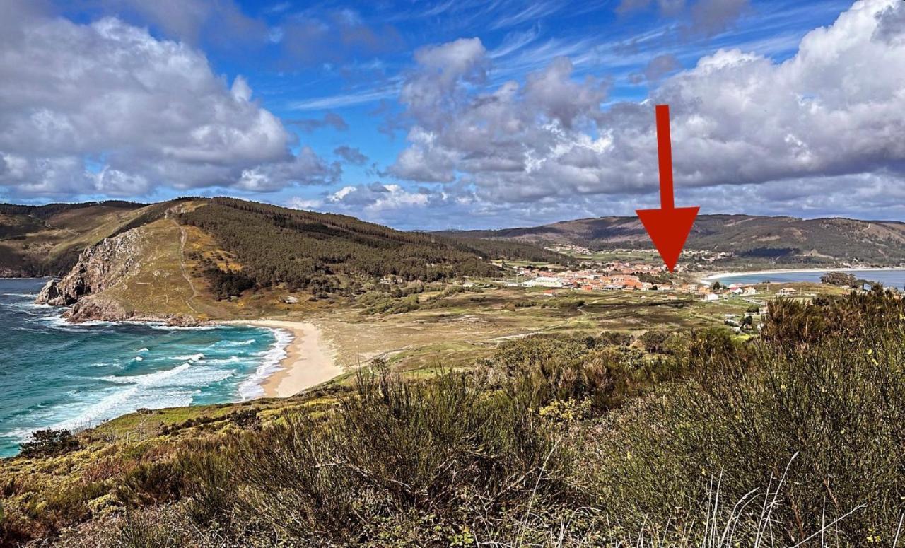 Apartamento Av.Galicia Playa Finisterre Dış mekan fotoğraf