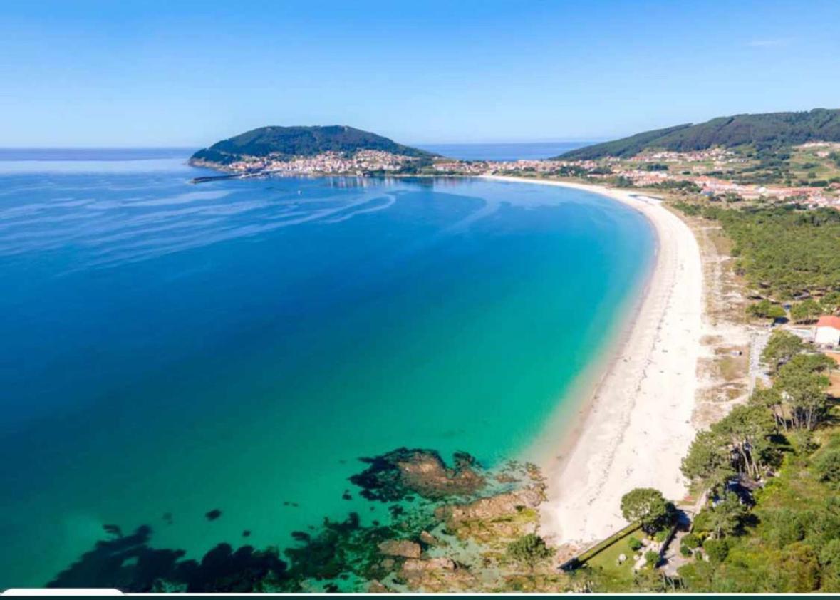 Apartamento Av.Galicia Playa Finisterre Dış mekan fotoğraf